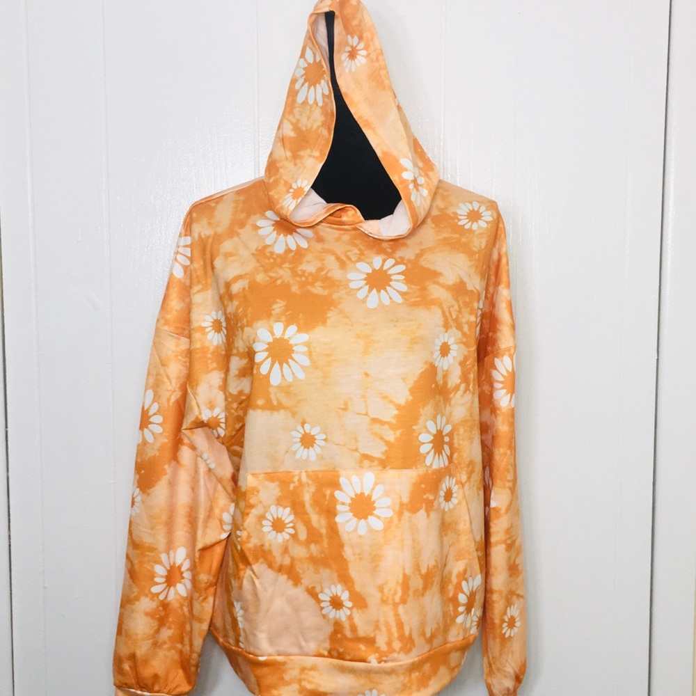 New Spring relaxed fit floral hoodie - Picture 6 of 6